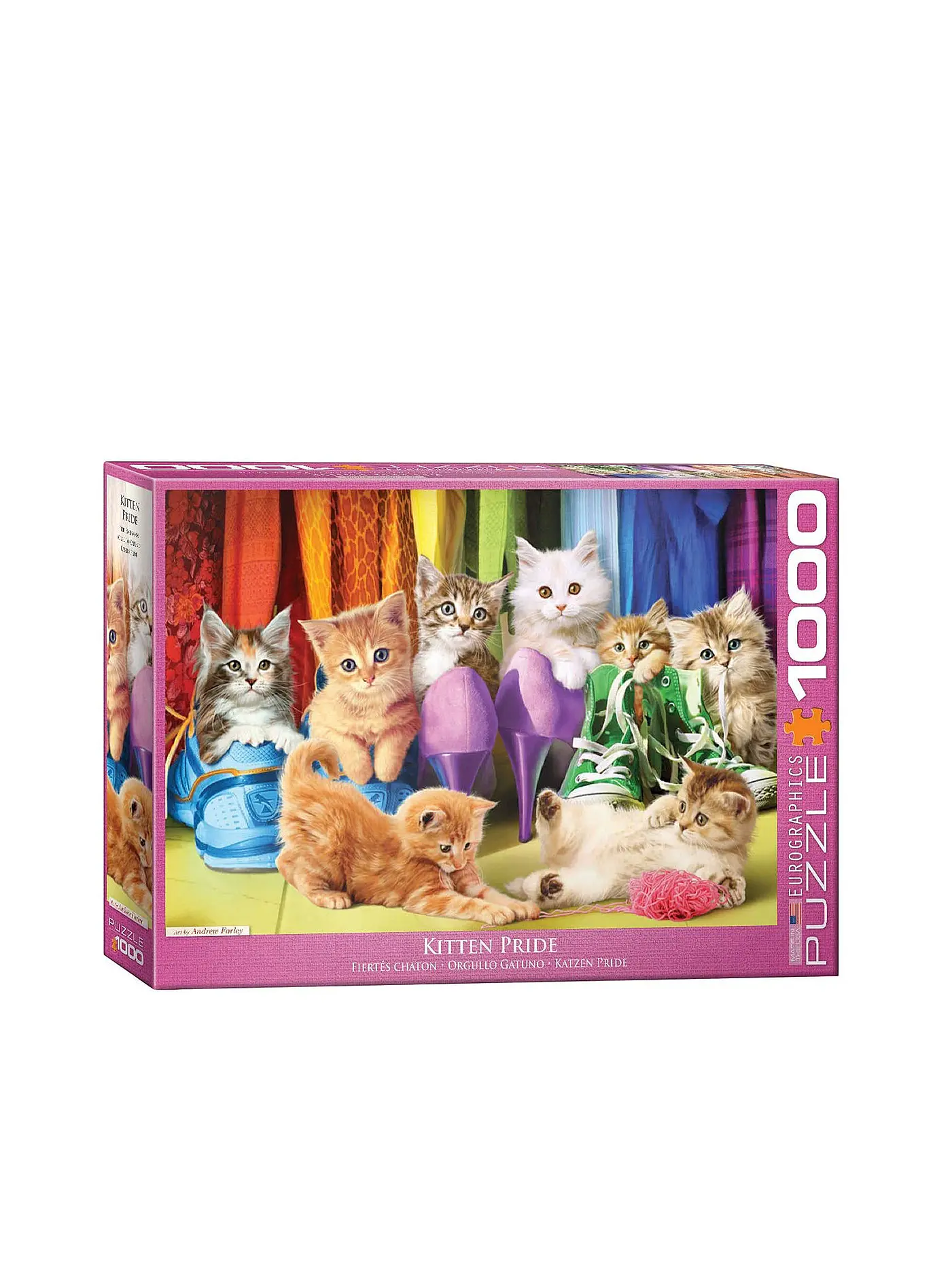 EUROGRAPHICS | Puzzle - Kitten Fride 1000 Teile | 